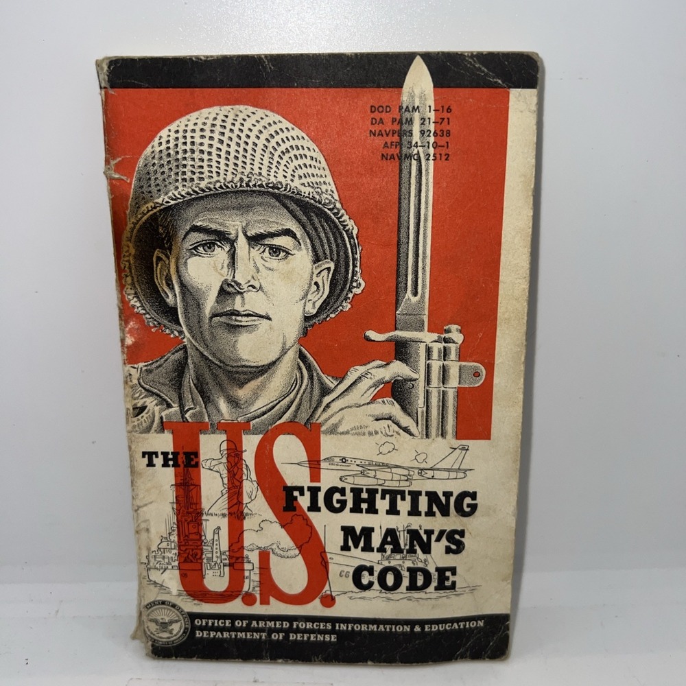 1955 U.S. Fighting Man's Code DOD‎ PAM 1-16